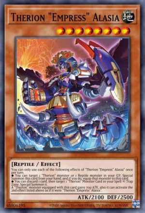 Therion "Empress" Alasia - (Power of the Elements) - (POTE-EN008) - (Super Rare)
