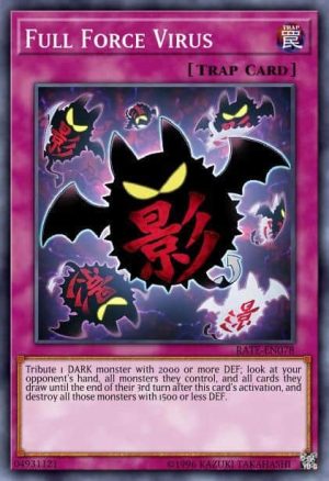 Full Force Virus - (Structure Lair of Darkness) - (SR06-EN034) - (Common)