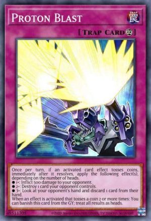 Proton Blast - (Legendary Duelists Ancient Millennium) - (LED2-EN017) - (Super Rare)