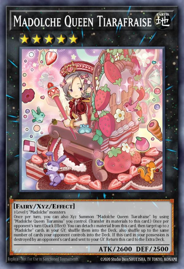 Madolche Queen Tiarafraise - (The Infinite Forbidden) - (INFO-EN044) - (Super Rare)