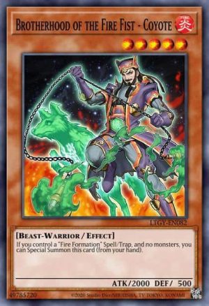 Brotherhood of the Fire Fist - Coyote - (2014 Mega-Tin Mega Pack) - (MP14-EN054) - (Secret Rare)