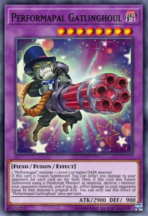 Performapal Gatlinghoul - (Legendary Dragon Decks) - (LEDD-ENC28) - (Common)