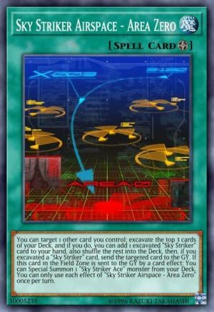 Sky Striker Airspace - Area Zero - (Dark Saviors) - (DASA-EN039) - (Super Rare)