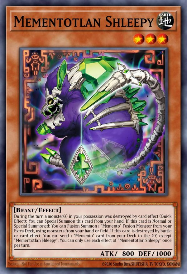 Mementotlan Shleepy - (The Infinite Forbidden) - (INFO-EN020) - (Common)