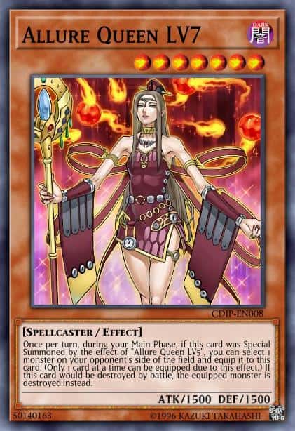 Allure Queen LV7 - (Cyberdark Impact) - (CDIP-EN008) - (Ultra Rare)