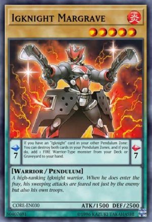 Igknight Margrave - (Clash of Rebellions) - (CORE-EN030) - (Common)