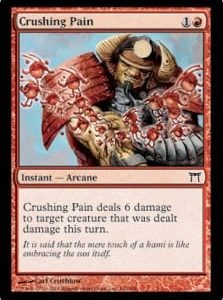 Crushing Pain - Champions of Kamigawa-(162)