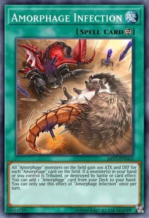 Amorphage Infection - (Shining Victories) - (SHVI-EN063) - (Super Rare)
