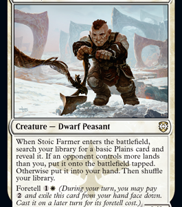 Stoic Farmer - Kaldheim Commander-(005)