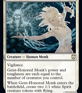 Geist-Honored Monk - Kaldheim Commander-(025)