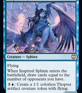 Inspired Sphinx - Kaldheim Commander-(040)