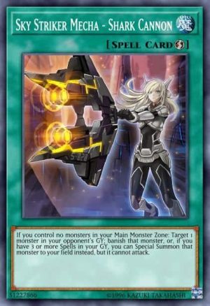 Sky Striker Mecha - Shark Cannon - (Magnificent Mavens) - (MAMA-EN011) - (Ultra Rare)
