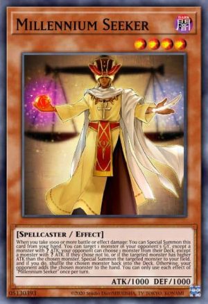 Millennium Seeker - (Egyptian God Deck Slifer the Sky Dragon) - (EGS1-EN005) - (Ultra Rare)