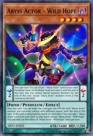 Abyss Actor - Wild Hope - (Legendary Duelists Season 2) - (LDS2-EN059) - (Common)
