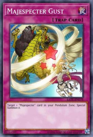 Majespecter Gust - (Raging Tempest) - (RATE-EN075) - (Common)
