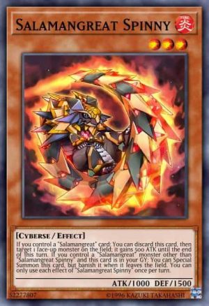 Salamangreat Spinny - (Legendary Duelists: Soulburning Volcano) - (LD10-EN009) - (Common)
