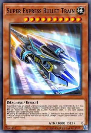 Super Express Bullet Train - (Legendary Duelists Sisters of the Rose) - (LED4-EN035) - (Ultra Rare)