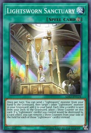 Lightsworn Sanctuary - (Realm of Light Structure) - (SDLI-EN024) - (Ultra Rare)