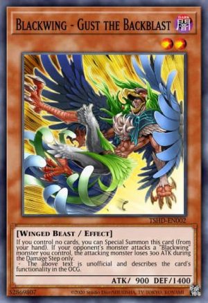 Blackwing - Gust the Backblast - (Legendary Duelists Season 2) - (LDS2-EN038) - (Common)