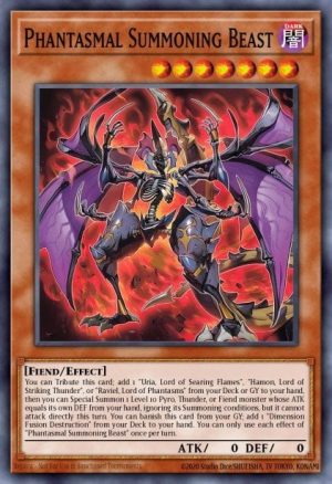 Phantasmal Summoning Beast - (Phantom Nightmare) - (PHNI-EN014) - (Common)