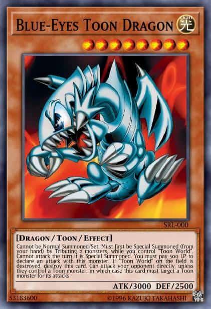 Blue-Eyes Toon Dragon - (Duelist Pack Battle City) - (DPBC-EN043) - (Common)