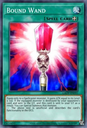 Bound Wand - (The Infinity Chasers) - (INCH-EN055) - (Super Rare)