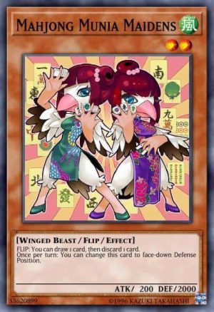 Mahjong Munia Maidens - (2018 Mega-Tin Mega Pack) - (MP18-EN188) - (Common)