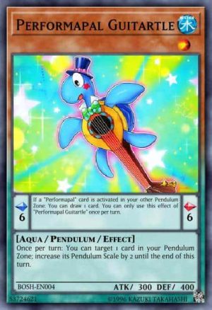 Performapal Guitartle - (Breakers of Shadow) - (BOSH-EN004) - (Rare)