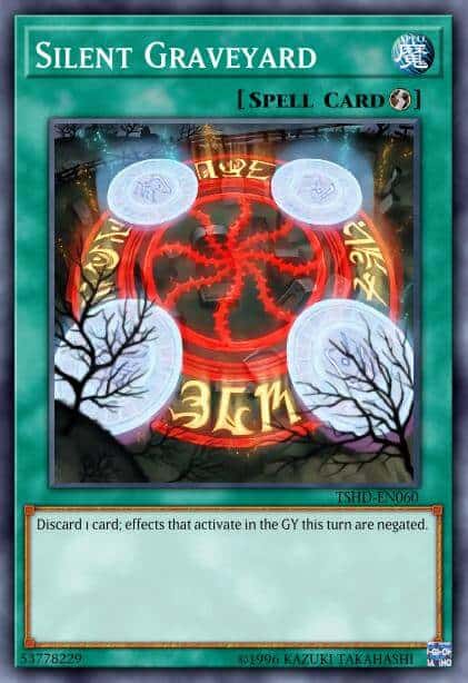 Silent Graveyard - (Duel Devastator) - (DUDE-EN042) - (Ultra Rare)