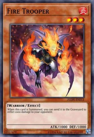 Fire Trooper - (Phantom Darkness) - (PTDN-EN013) - (Common)