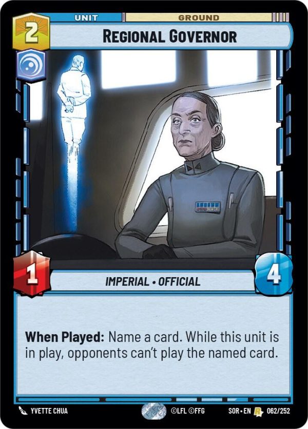 Regional Governor - Spark of Rebellion (SOR)