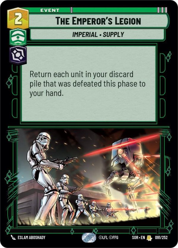 The Emperor's Legion - Spark of Rebellion (SOR)