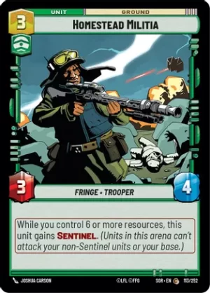 Cel Homestead Militia - Spark of Rebellion (SOR)