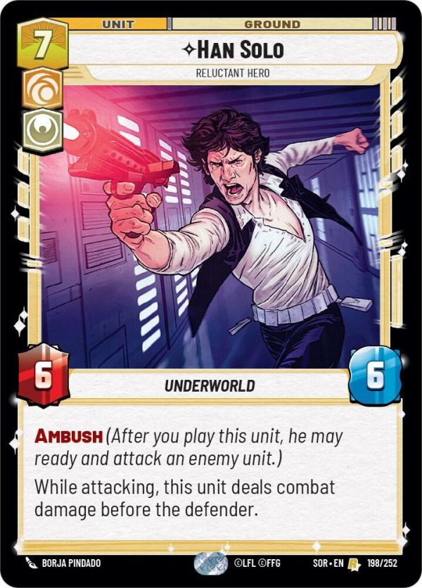 Han Solo - Reluctant Hero - Spark of Rebellion (SOR)