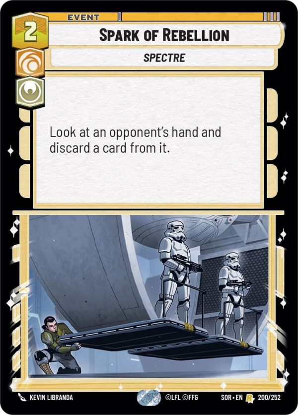 Spark of Rebellion - Spark of Rebellion (SOR) - Foil