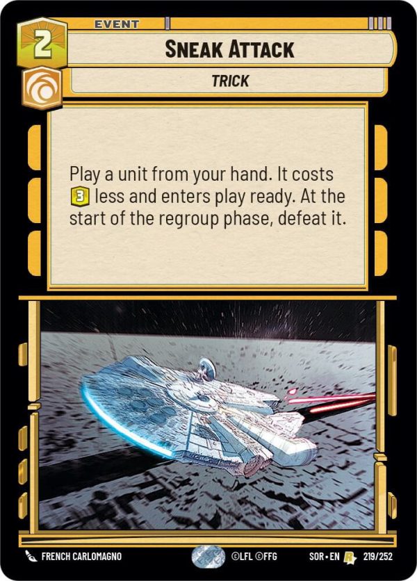Sneak Attack - Spark of Rebellion (SOR)