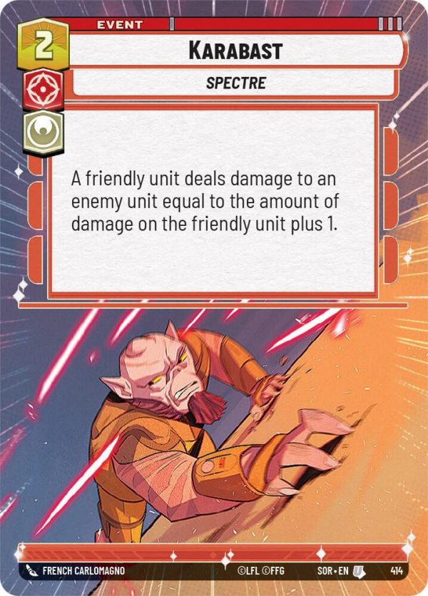 Karabast (Hyperspace) - Spark of Rebellion (SOR) - Foil
