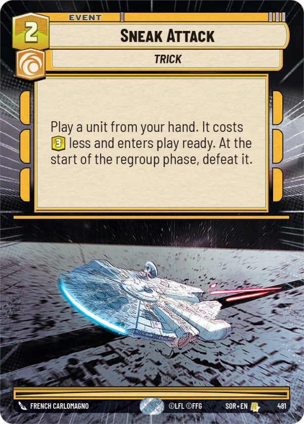 Sneak Attack (Hyperspace) - Spark of Rebellion (SOR)