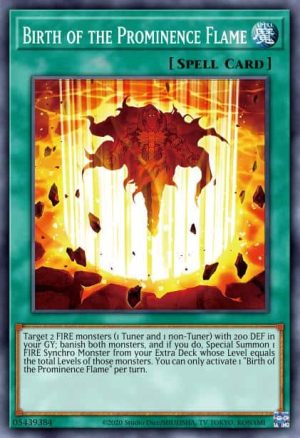 Birth of the Prominence Flame - (Lightning Overdrive) - (LIOV-EN063) - (Common)