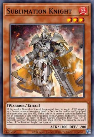 Sublimation Knight - (Toon Chaos) - (TOCH-EN013) - (Super Rare)