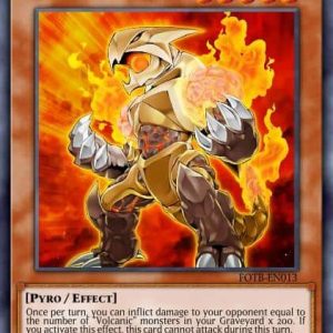 Volcanic Hammerer - (Legendary Duelists: Soulburning Volcano) - (LD10-EN052) - (Common)