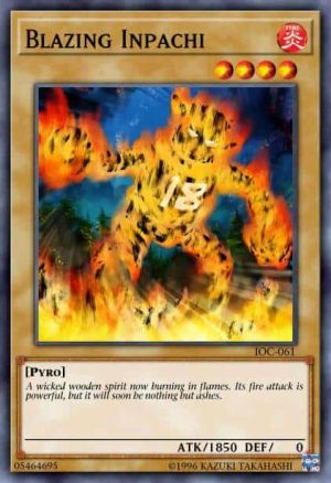 Blazing Inpachi - (Invasion of Chaos) - (IOC-EN061) - (Common)