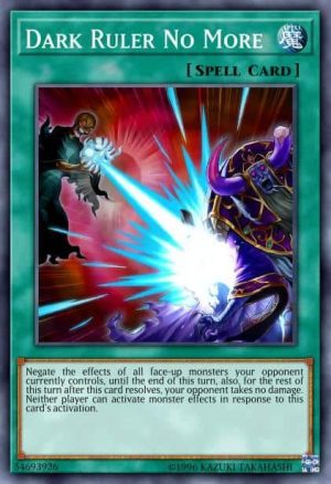 Dark Ruler No More - (2019 Gold Sarcophagus Tin) - (TN19-EN014) - (Prismatic Secret Rare)