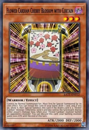 Flower Cardian Cherry Blossom with Curtain - (Raging Tempest) - (RATE-EN012) - (Common)
