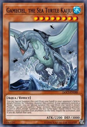 Gameciel, the Sea Turtle Kaiju - (Duel Devastator) - (DUDE-EN037) - (Ultra Rare)