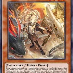 Incredible Ecclesia, the Virtuous - (2022 Tin of the Pharaoh's Gods) - (MP22-EN188) - (Prismatic Secret Rare)