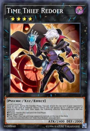 Time Thief Redoer - (2020 Tin of Lost Memories Mega Pack) - (MP20-EN040) - (Prismatic Secret Rare)
