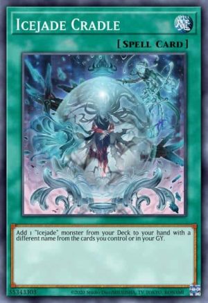 Icejade Cradle - (Burst of Destiny) - (BODE-EN056) - (Super Rare)