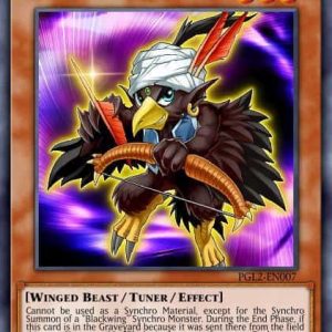 Blackwing - Pinaki the Waxing Moon - (Premium Gold Return of the Bling) - (PGL2-EN007) - (Gold Secret Rare)