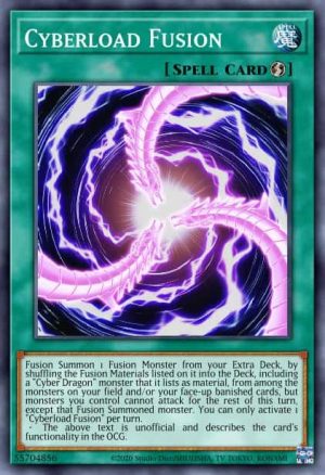 Cyberload Fusion - (Legendary Duelists White Dragon Abyss) - (LED3-EN014) - (Super Rare)